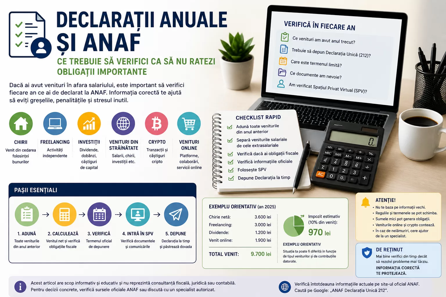 Ghid premium pentru verificările fiscale anuale la ANAF