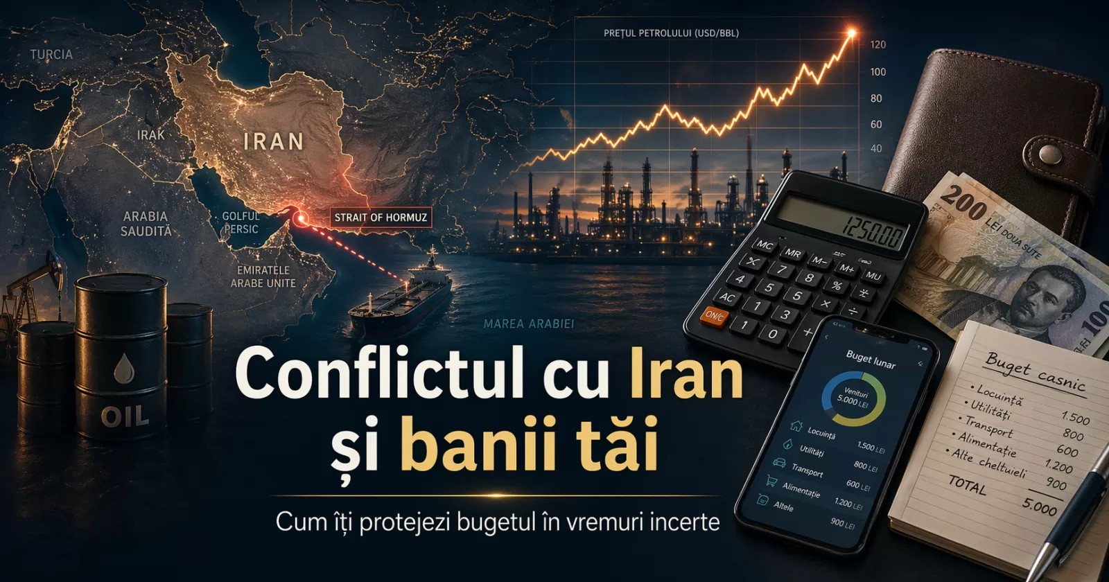 Cum te afectează conflictul cu Iran la bani: ghid practic pentru buget, economii și siguranță financiară