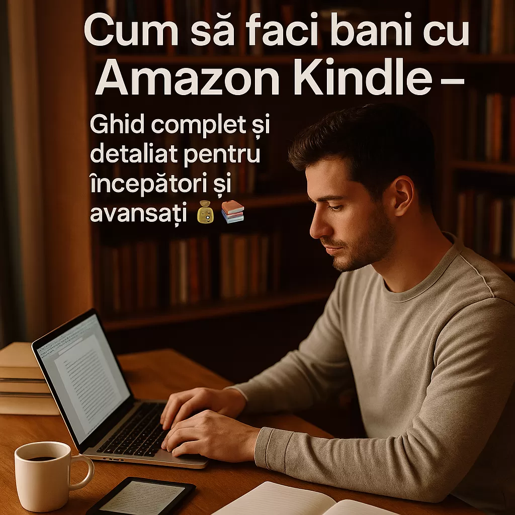 Cum să faci bani cu Amazon Kindle – Ghid complet și detaliat pentru începători și avansați 💰📚
