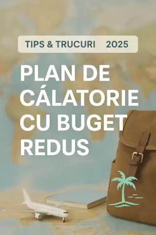 Cum să îți Planifici o Călătorie cu Buget Redus în 2025 — Ghid Complet, Realist și Aplicat
