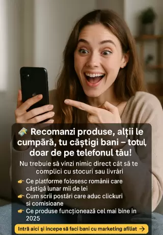 Marketing afiliat pe mobil