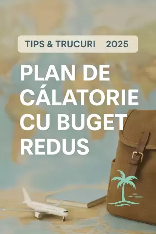 Cum să îți Planifici o Călătorie cu Buget Redus în 2025 — Ghid Complet, Realist și Aplicat