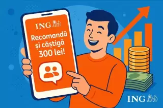 Cum să câștigi 300 lei rapid cu ING: Recomandă un prieten și primești bani adevărați!