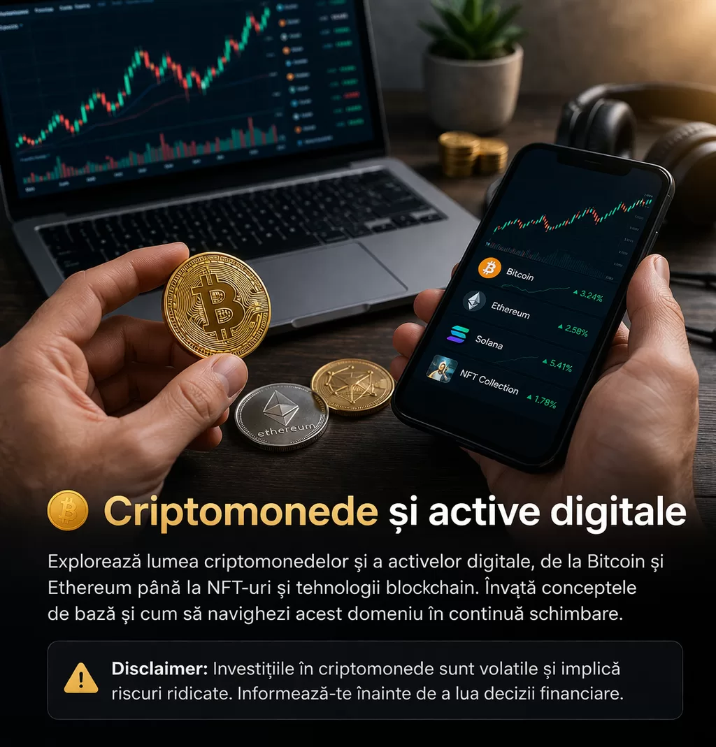 Criptomonede și active digitale